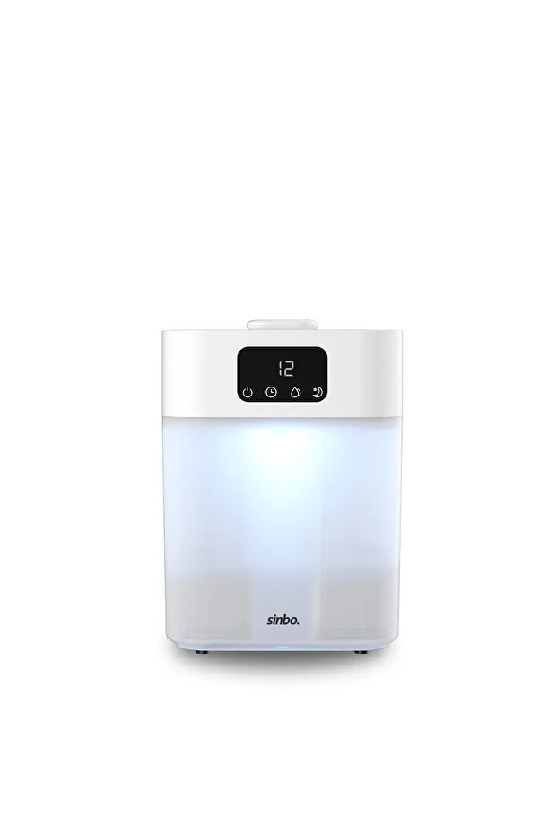 5.5L Ultrasonik Hava Nemlendirici 7 Modlu Gece Lambası Saat Ayarlı ve Sessiz Çalışma